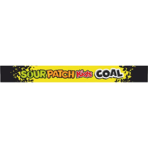 SOUR PATCH KIDS Coal Black Raspberry Soft & Chewy Holiday Candy, 12 - 3.1 oz Boxes