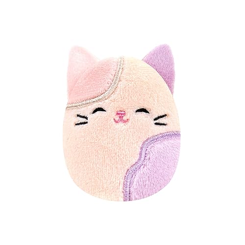 Squishville by Original Squishmallows Purple Pals Squad Plush - Six 2-Inch Squishmallows Plush Including Bashira, Mollie, Carlota, Patrick, Rida, and Jazzy - Toys for Kids