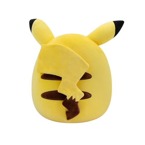 Squishmallows Pokemon 14-Inch Pikachu Plush - Add Pikachu to Your Squad, Ultrasoft Stuffed Animal Large Plush, Official Kelly Toy Plush