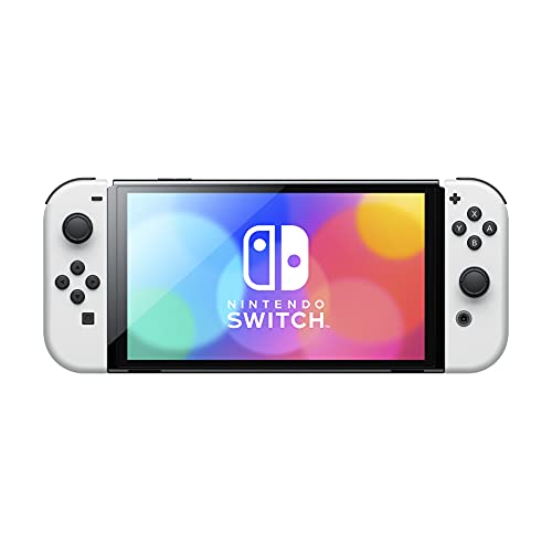 Nintendo Switch – OLED Model w/ White Joy-Con