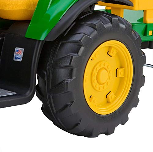 Peg Perego John Deere Ground Force Tractor with Trailer