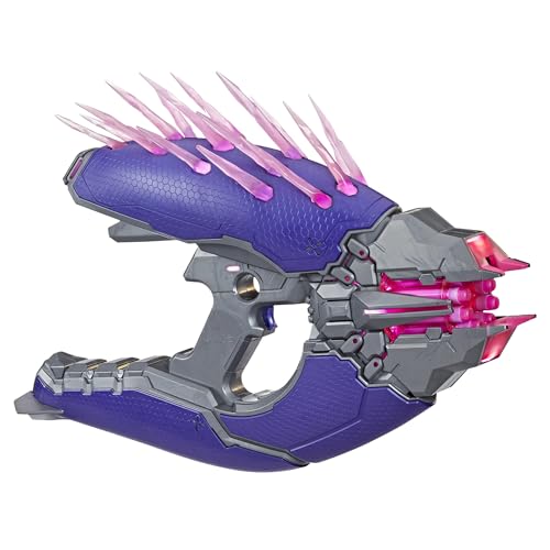 NERF LMTD Halo Needler Dart-Firing Blaster, Light-Up Needles, 10-Dart Rotating Drum, 10 Elite Darts, Game Card with in-Game Content