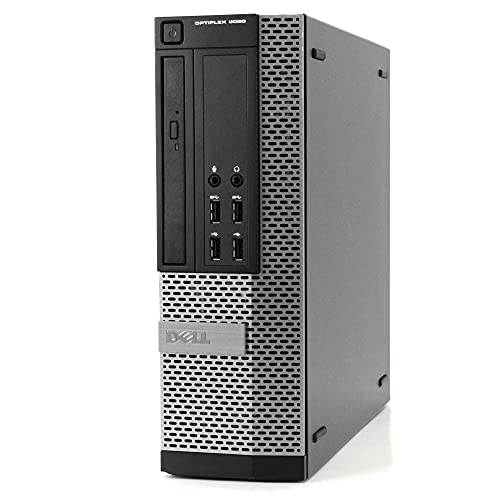 Dell Optiplex 9020 Desktop Computer PC, Intel Quad-Core i5, 500GB HDD Storage, 8GB DDR3 RAM, Windows 10 Pro, DVD, WiFi, 20in Monitor, RGB Productivity Bundle (Renewed)