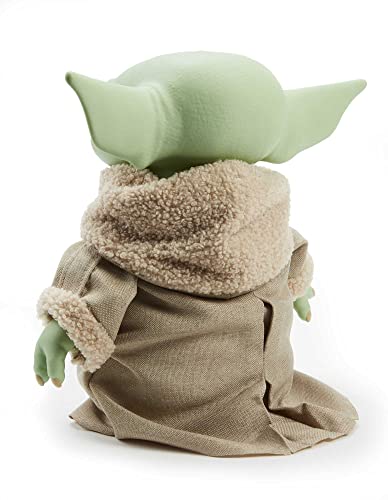 Star Wars Grogu Plush Toy, Character Figure with Soft Body. Inspired by Star Wars the Mandalorian, 11-Inch