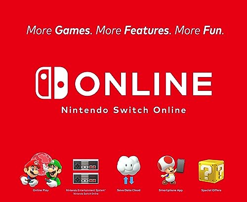 Nintendo Switch™ Mario Kart™ 8 Deluxe Bundle (Full Game Download + 3 Mo. Nintendo Switch Online Membership Included)