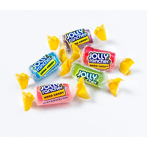 JOLLY RANCHER Assorted Fruit Flavored, Christmas Candy Bulk Bag, 5 lb (360 Pieces)