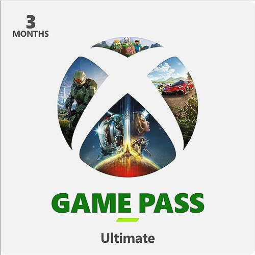 Xbox Game Pass Ultimate – 3 Month Membership – Xbox Series X|S, Xbox One, Windows [Digital Code]