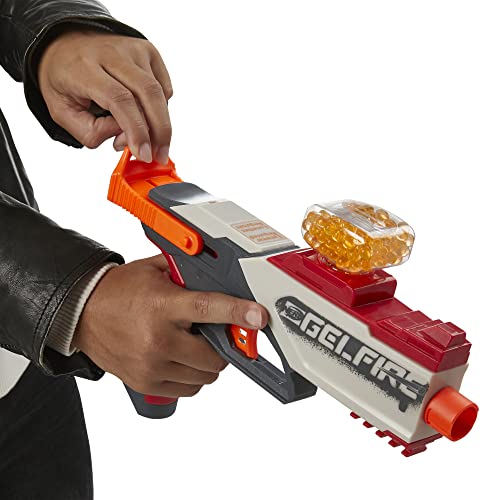 Nerf Pro Gelfire Legion Spring Action Blaster, 5000 Rounds, 130 Hopper, Protective Eyewear, Slam Fire, Ages 14 & Up