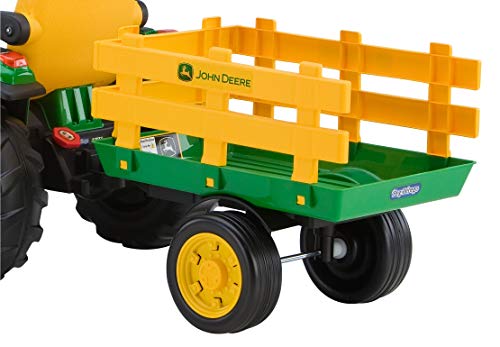 Peg Perego John Deere Ground Force Tractor with Trailer