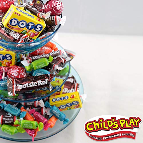 Tootsie Roll Child's Play Halloween Favorites, 5 Pounds of Individually Wrapped Party Candy - Funtastic Candy Variety Mix Bag - Peanut Free, Gluten Free (5 Pounds)