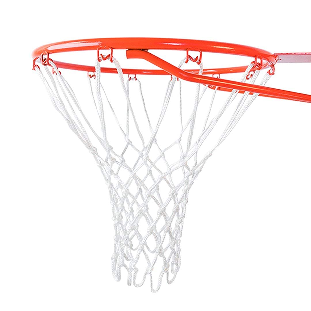 Ultra Sporting Goods Heavy Duty Basketball Net Replacement - All Weather Anti Whip, Fits Standard Indoor or Outdoor Rims - 12 Loops (White)