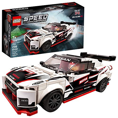 LEGO Speed Champions Nissan GT-R NISMO 76896 Toy Model Cars Building Kit Featuring Minifigure (298 Pieces)