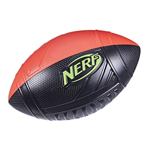 Nerf Pro Grip Football, Red, Classic Foam Ball, Easy to Catch & Throw, Nerf Balls for Kids, Kids Sports Toys, Perfect Easter Basket Stuffers, Great Toys or Easter Gifts for Kids