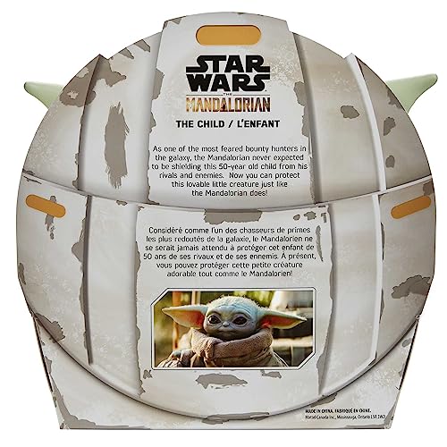 Star Wars Grogu Plush Toy, Character Figure with Soft Body. Inspired by Star Wars the Mandalorian, 11-Inch