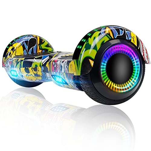 FLYING-ANT Hoverboards UL Certified 6.5 Smart Scooter Two-Wheel self Balancing Electric Scooter Light Free Bag and Charger Included