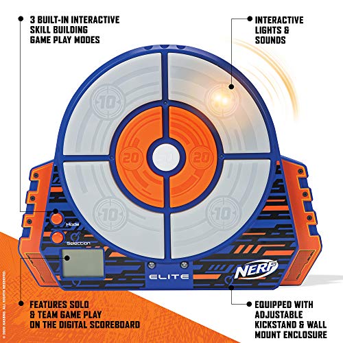 NERF Elite Digital Target Blue/Orange