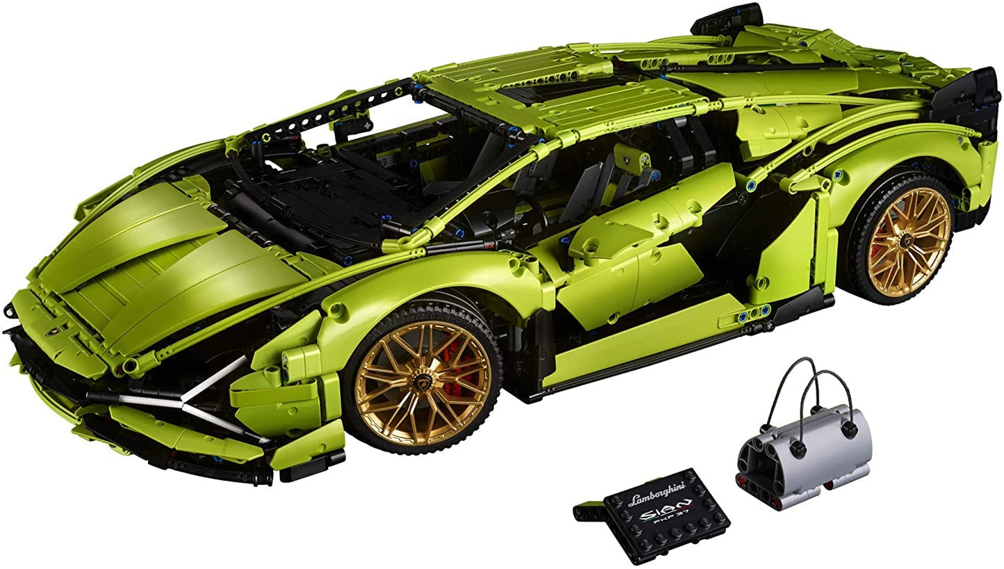 LEGO Technic Lamborghini Sián FKP 37 42115 Building Set - Classic Super Car Model Kit, Exotic Eye-Catching Display, Home or Office Décor, Ideal for Adults or Car Enthusiasts